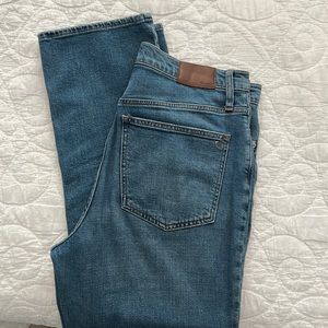 Madewell slim Demi boot. Light blue. 30. Stretchy. EUC